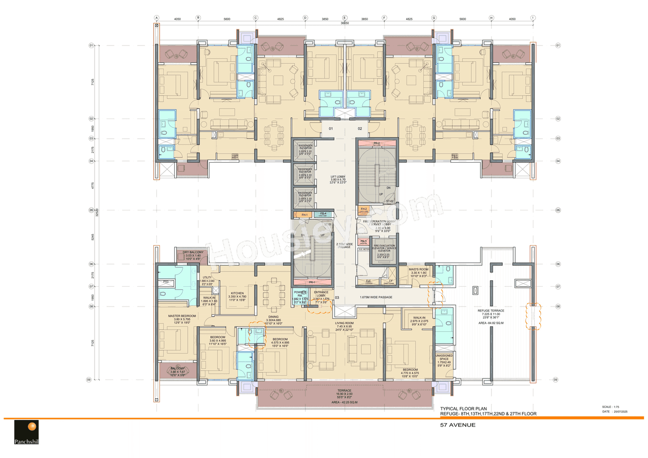 Panchshil 57 Avenue Floor plan 2