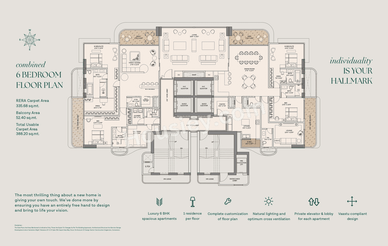 Pantheion Palmera Floor plan 1