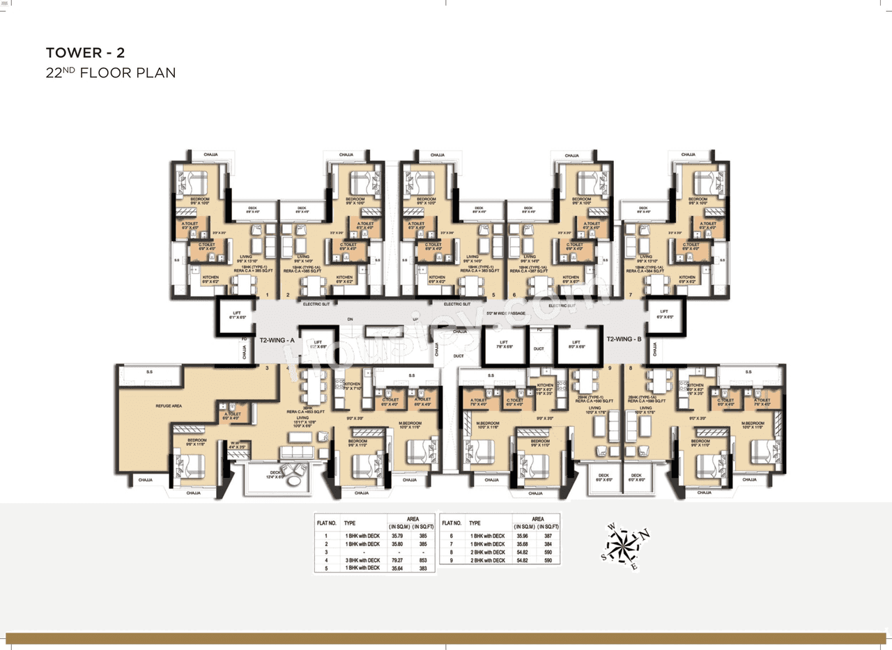 Paradigm 71 Midtown Floor plan 2