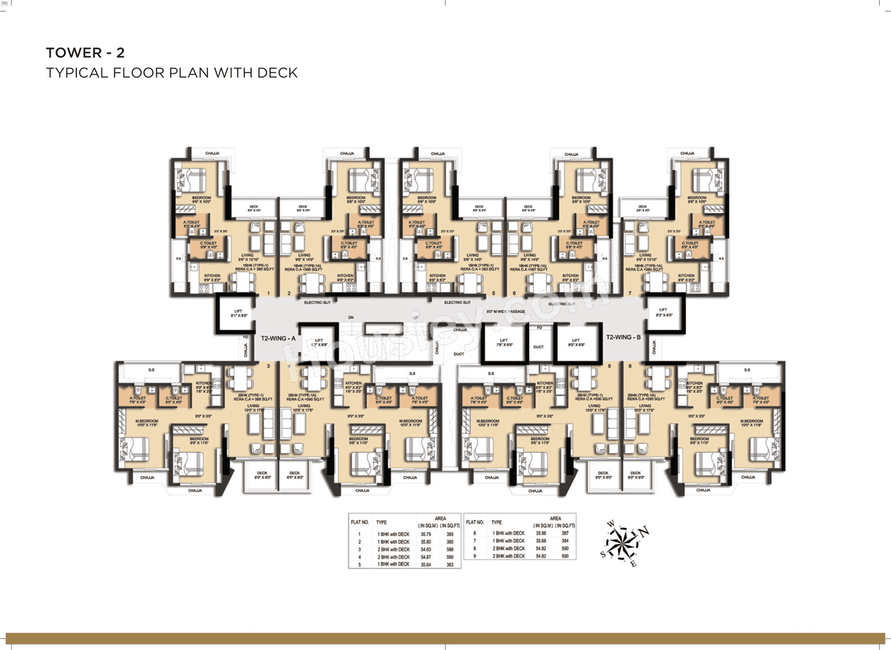Paradigm 71 Midtown Floor plan 4
