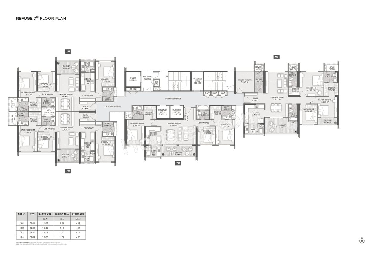 Paranjape Altius Floor plan 1
