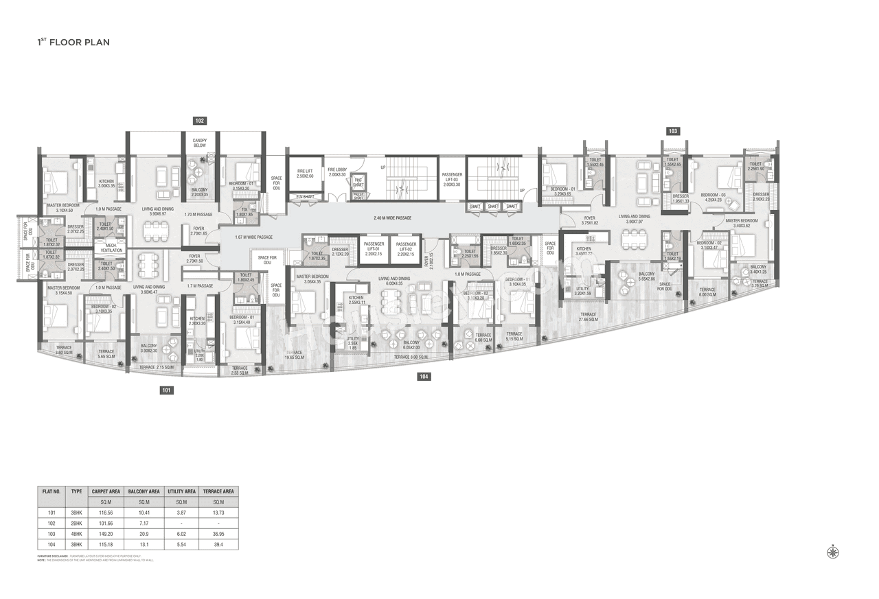 Paranjape Altius Floor plan 2