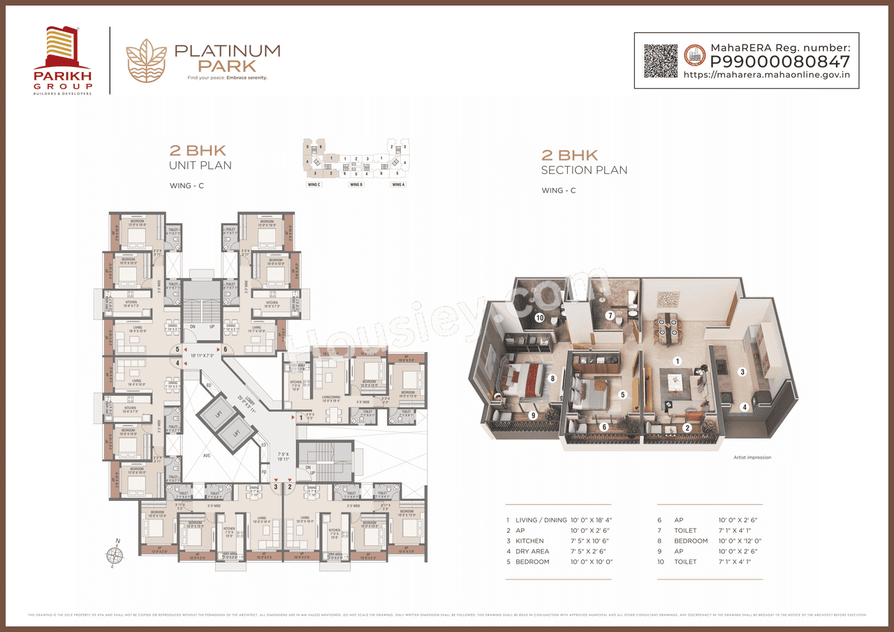 Parikh Platinum Park Floor plan 9