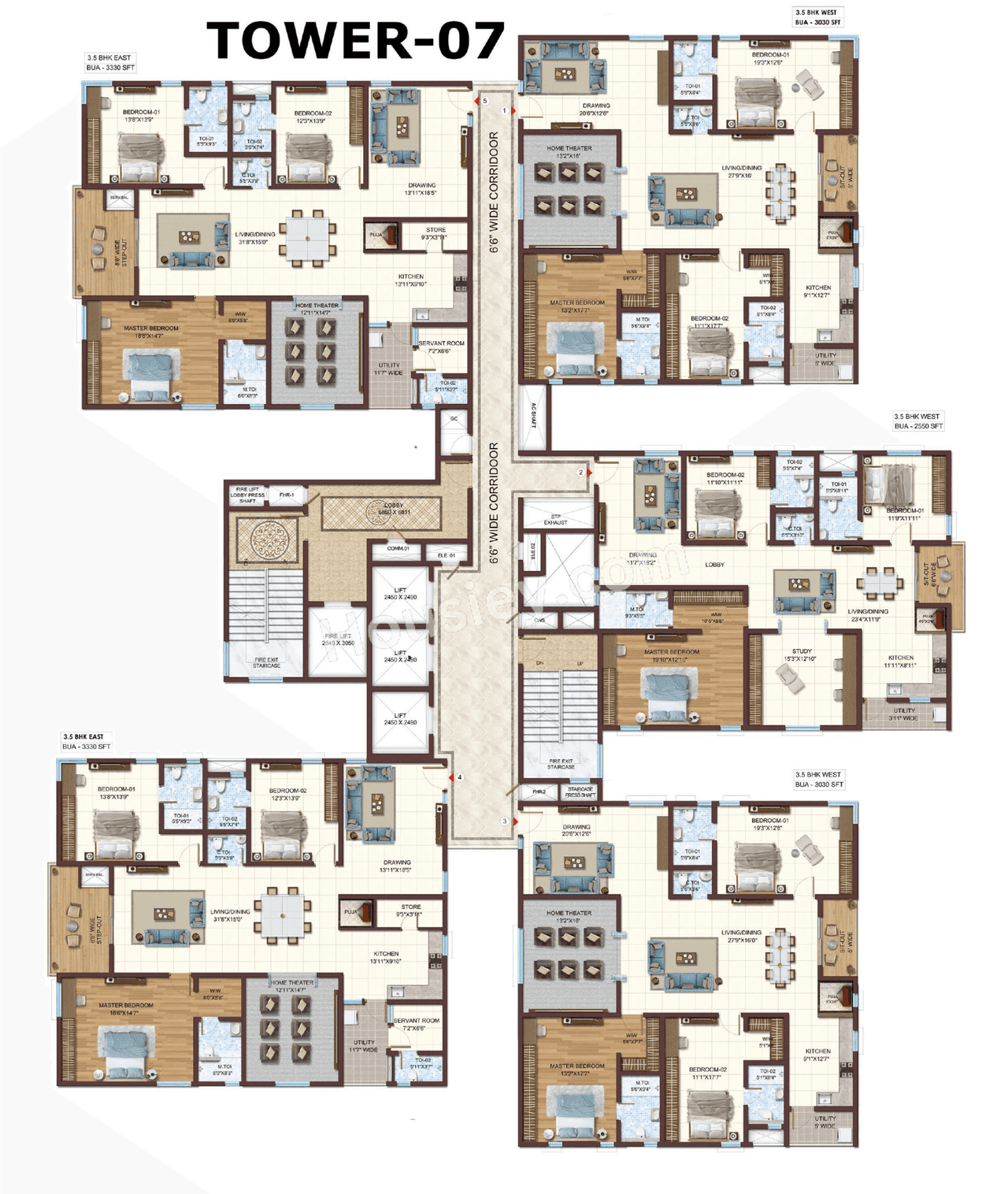 Vasavi Atlantis Floor plan 6