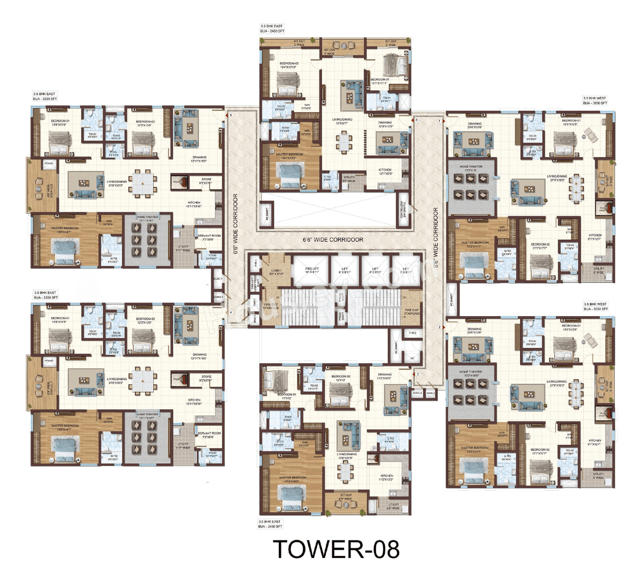 Vasavi Atlantis Floor plan 7
