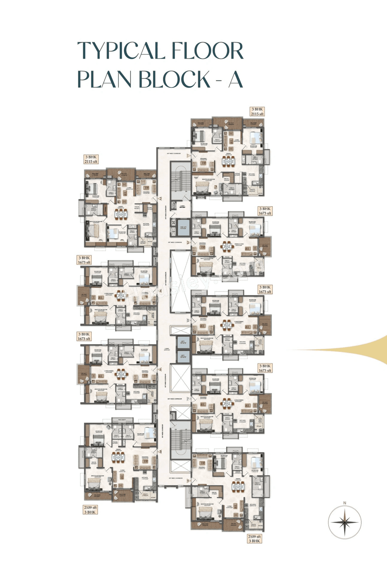 Pavani Starlit Floor plan 1