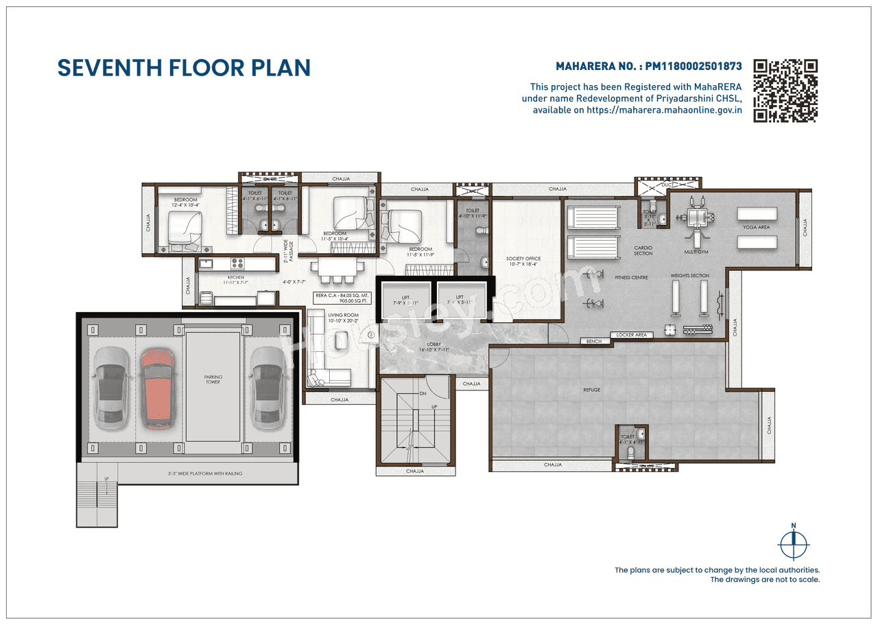 PCPL 42 Aura Floor plan 1