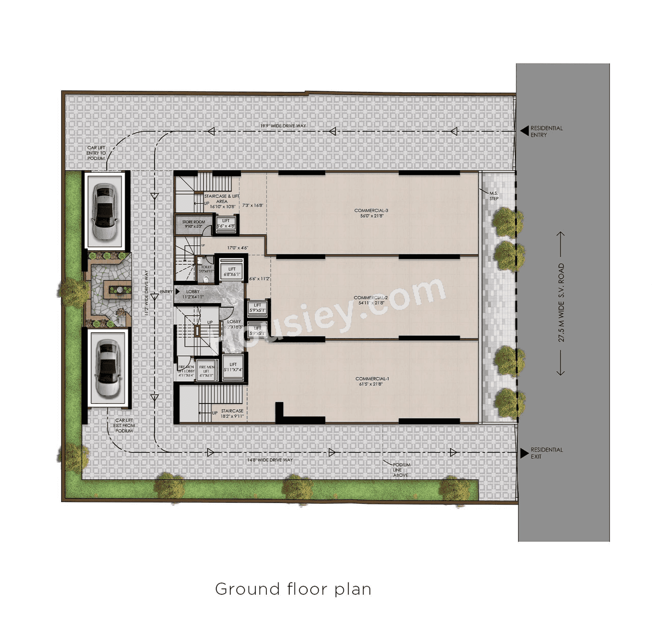PCPL Pearl Palace Floor plan 1