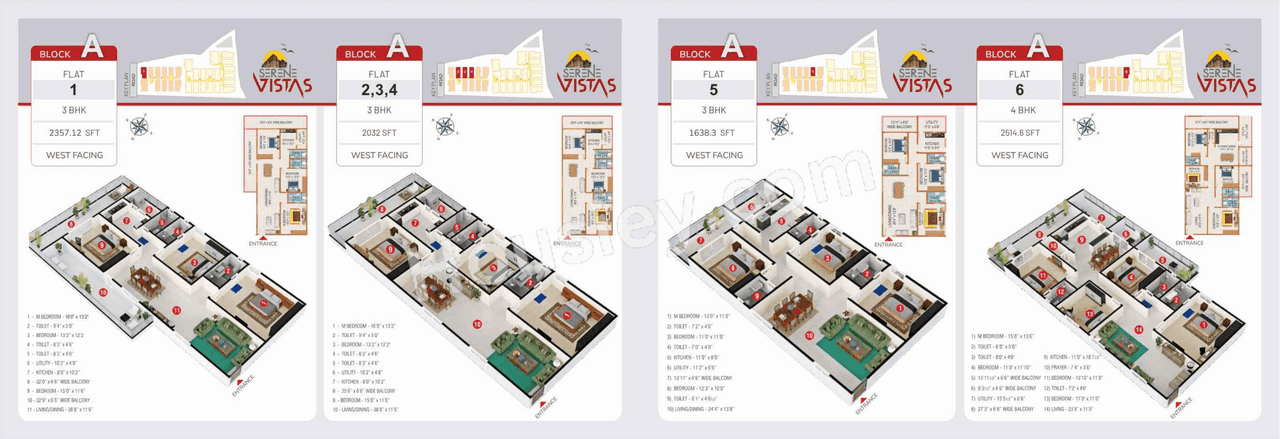 Peers Serene Vistas Floor plan 1