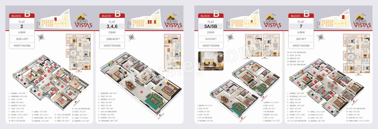 Peers Serene Vistas Floor plan 3