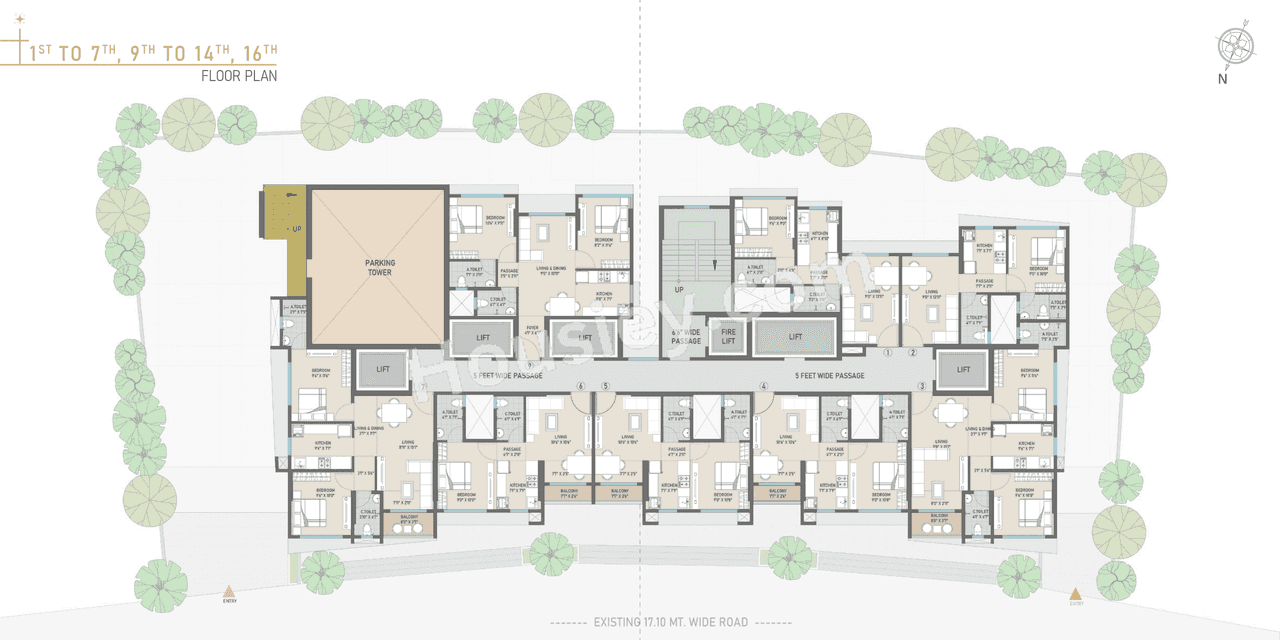 Pinnacle Amantran Floor plan 1