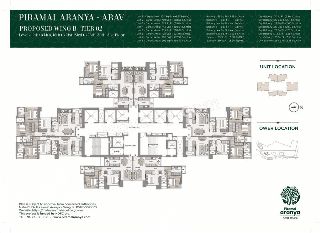 Piramal Aranya Floor Plan