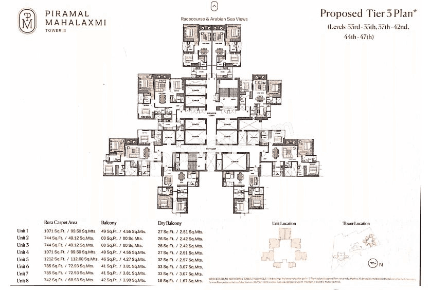 Piramal Mahalaxmi Floor plan 2