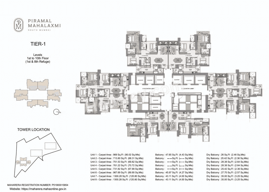 Piramal Mahalaxmi Floor plan 3