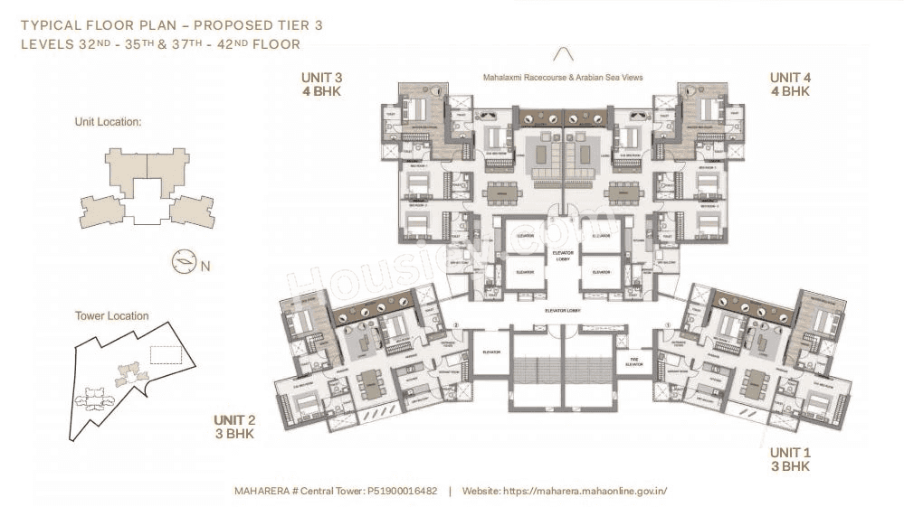 Piramal Mahalaxmi Floor plan 4