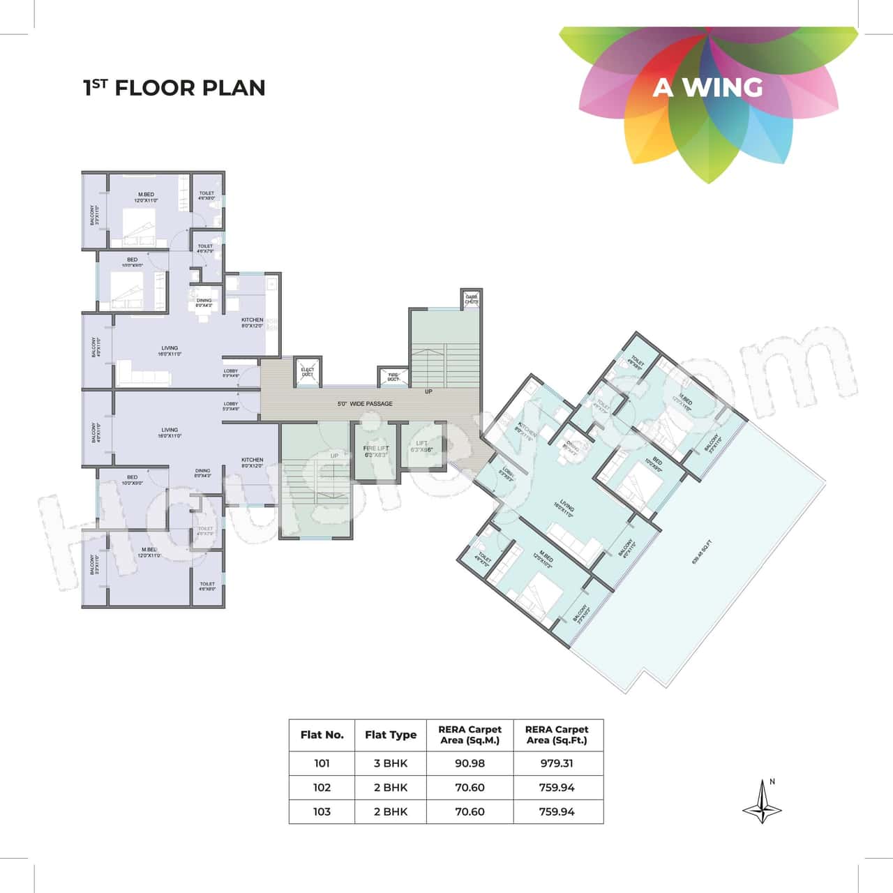 Platinum Citylight Floor plan 3