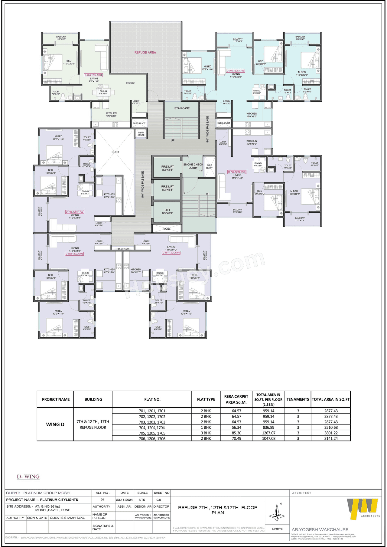 Platinum Citylight Floor plan 16