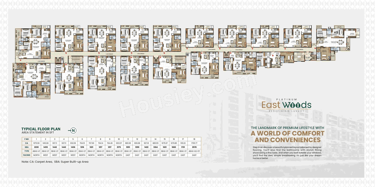 Platinum East Woods Floor Plan