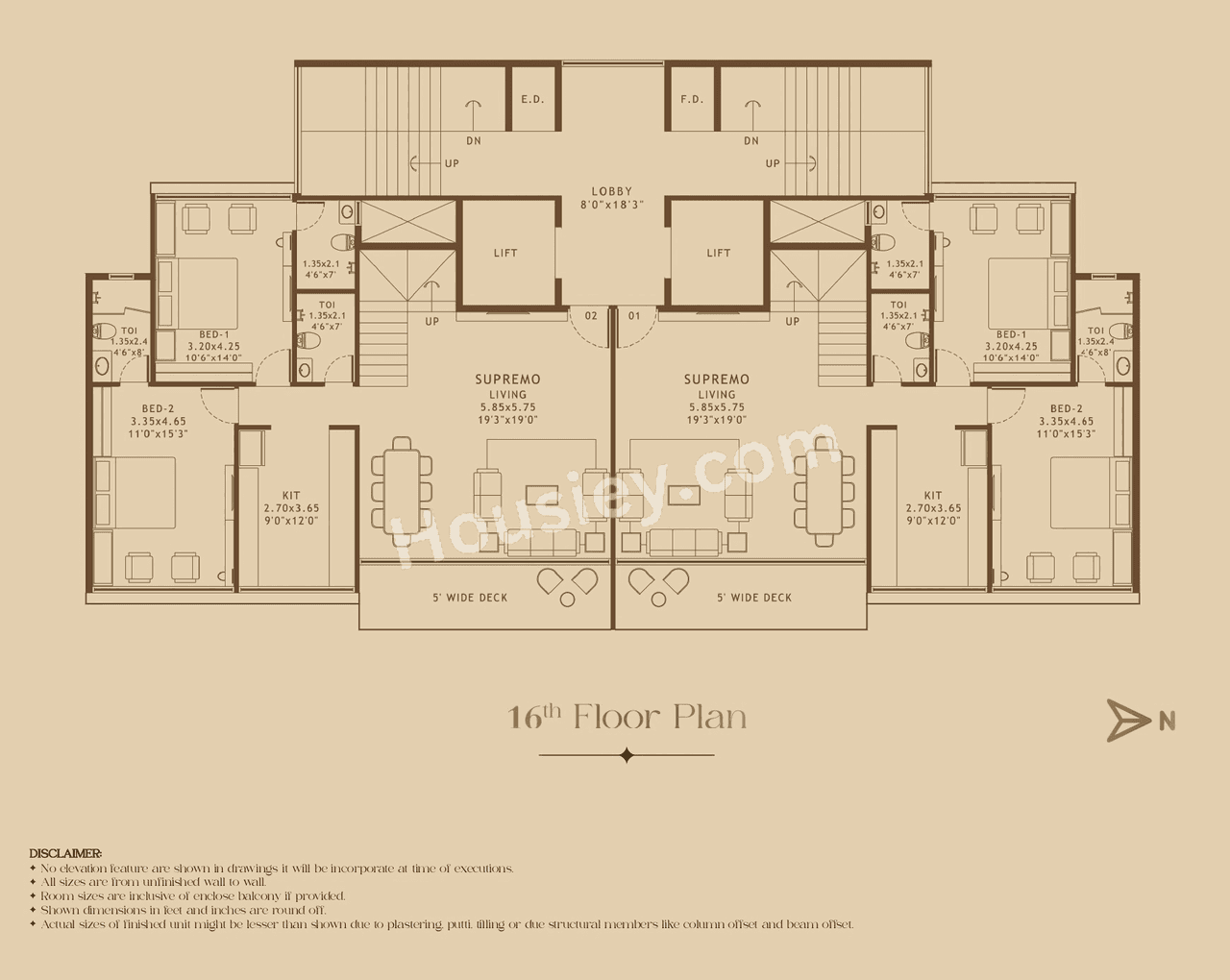 Platinum Elysium Floor plan 4