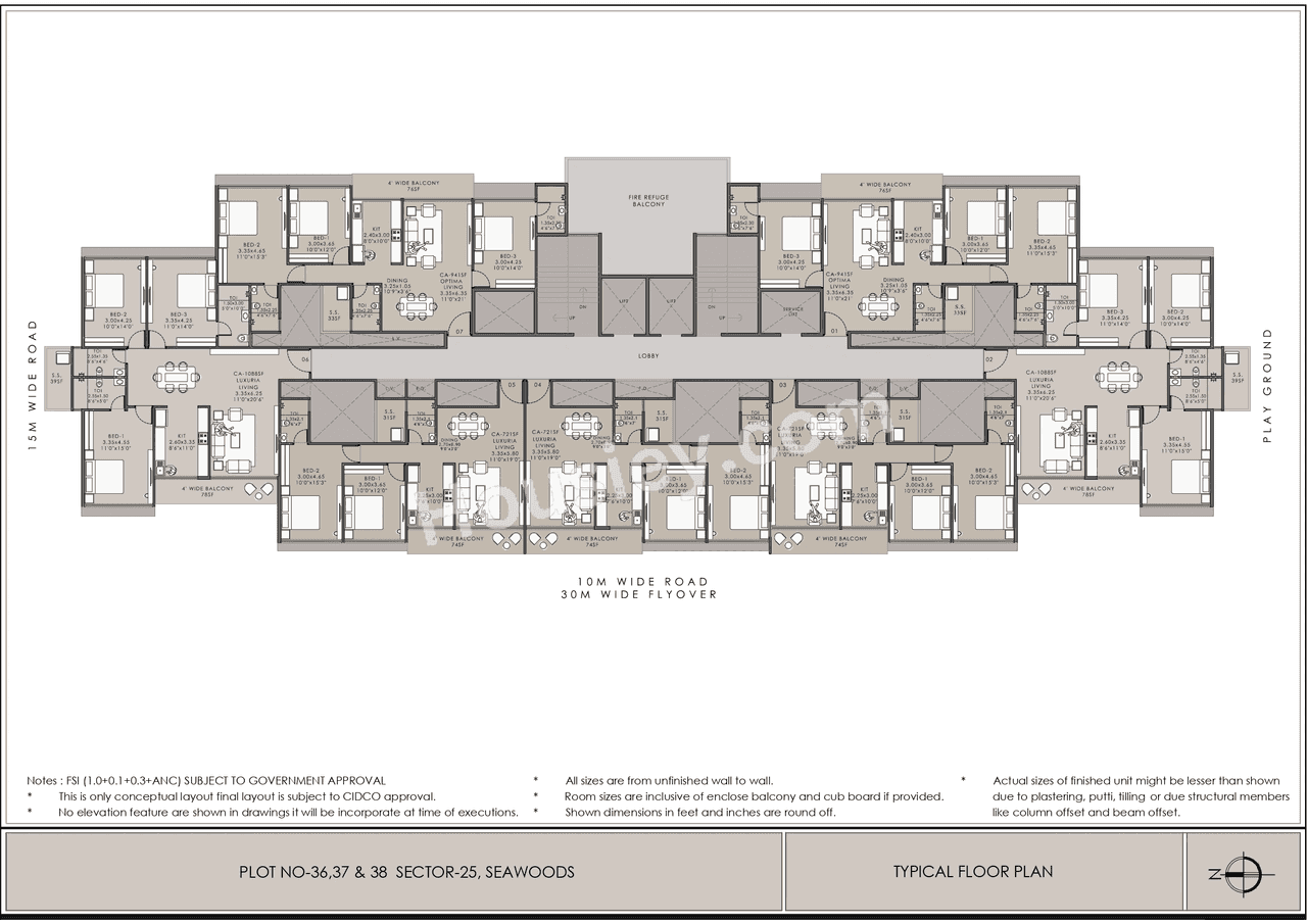 Platinum Mansionz Floor plan 4