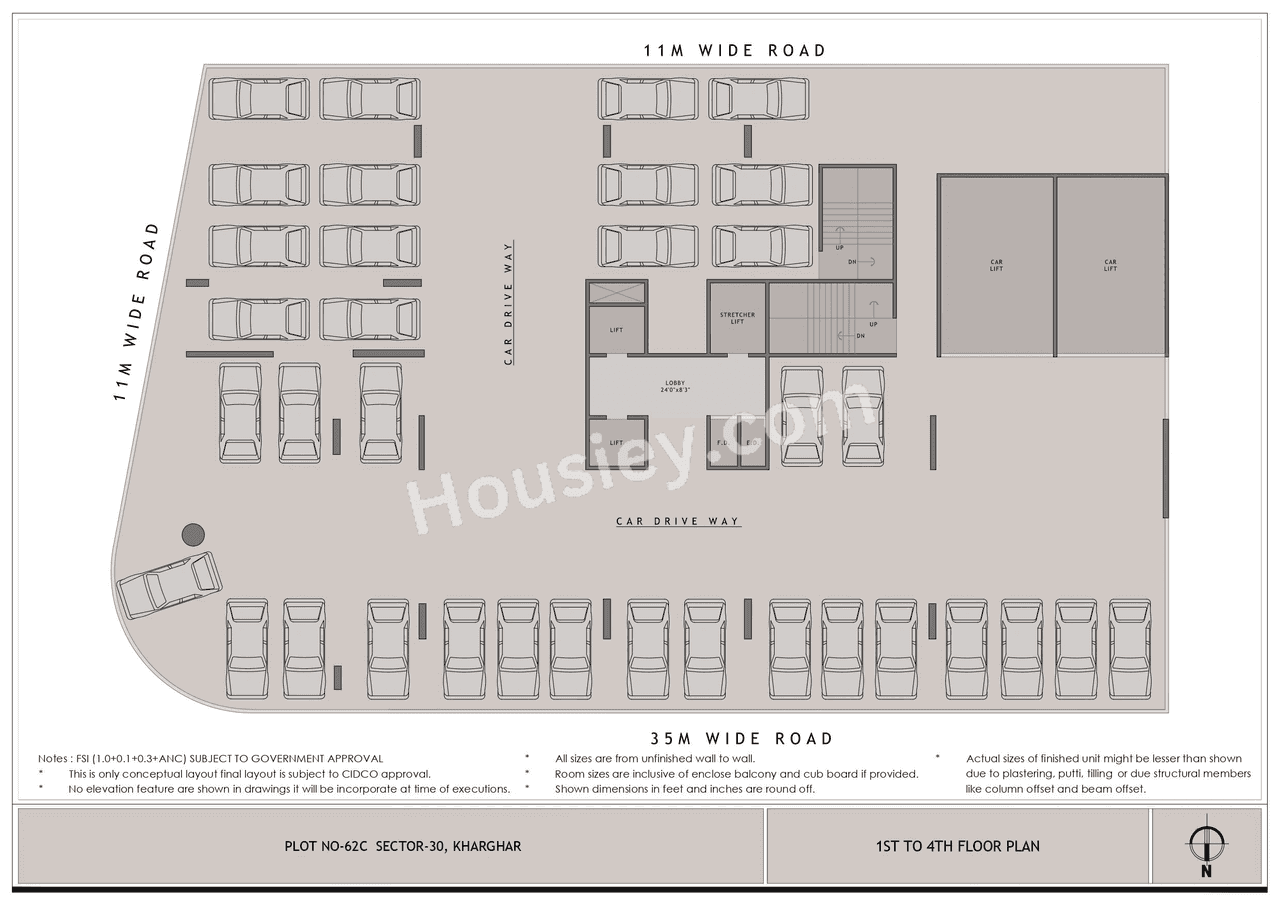 Platinum Parksyde Floor plan 1