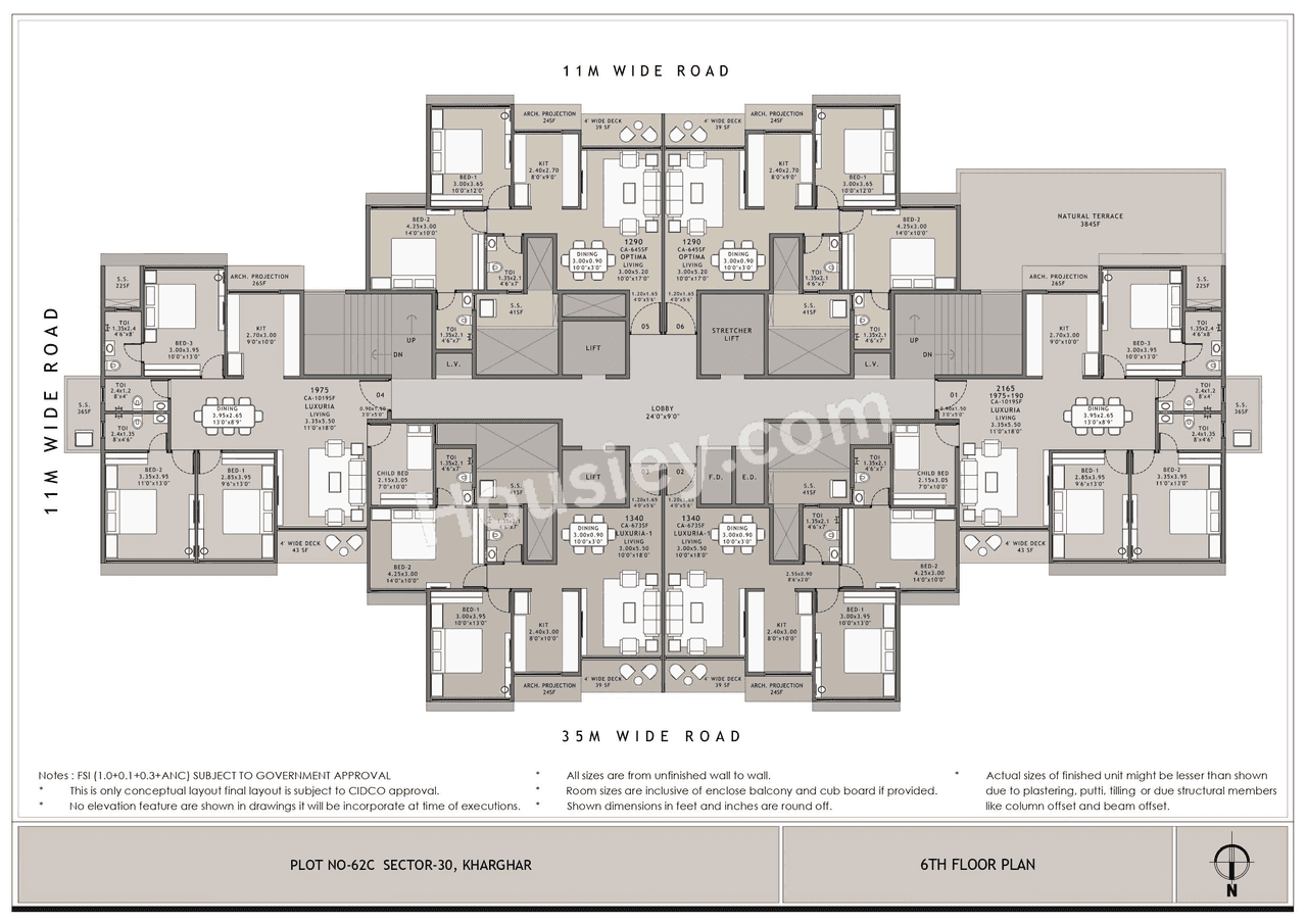 Platinum Parksyde Floor plan 3