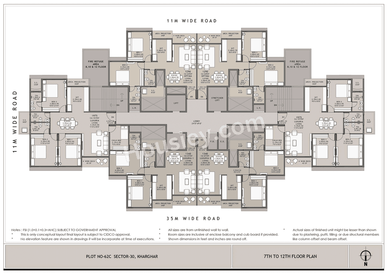 Platinum Parksyde Floor plan 4