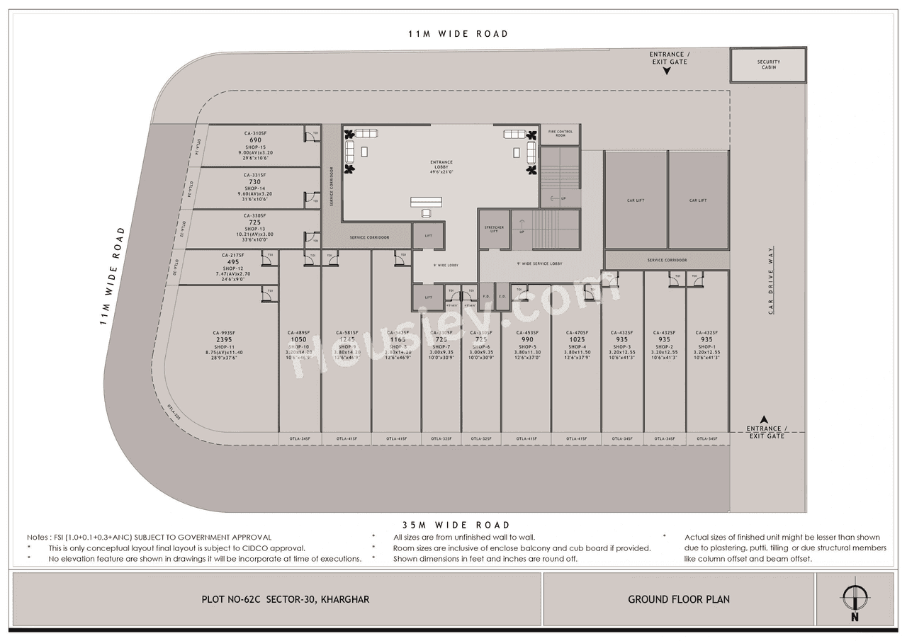 Platinum Parksyde Floor plan 5