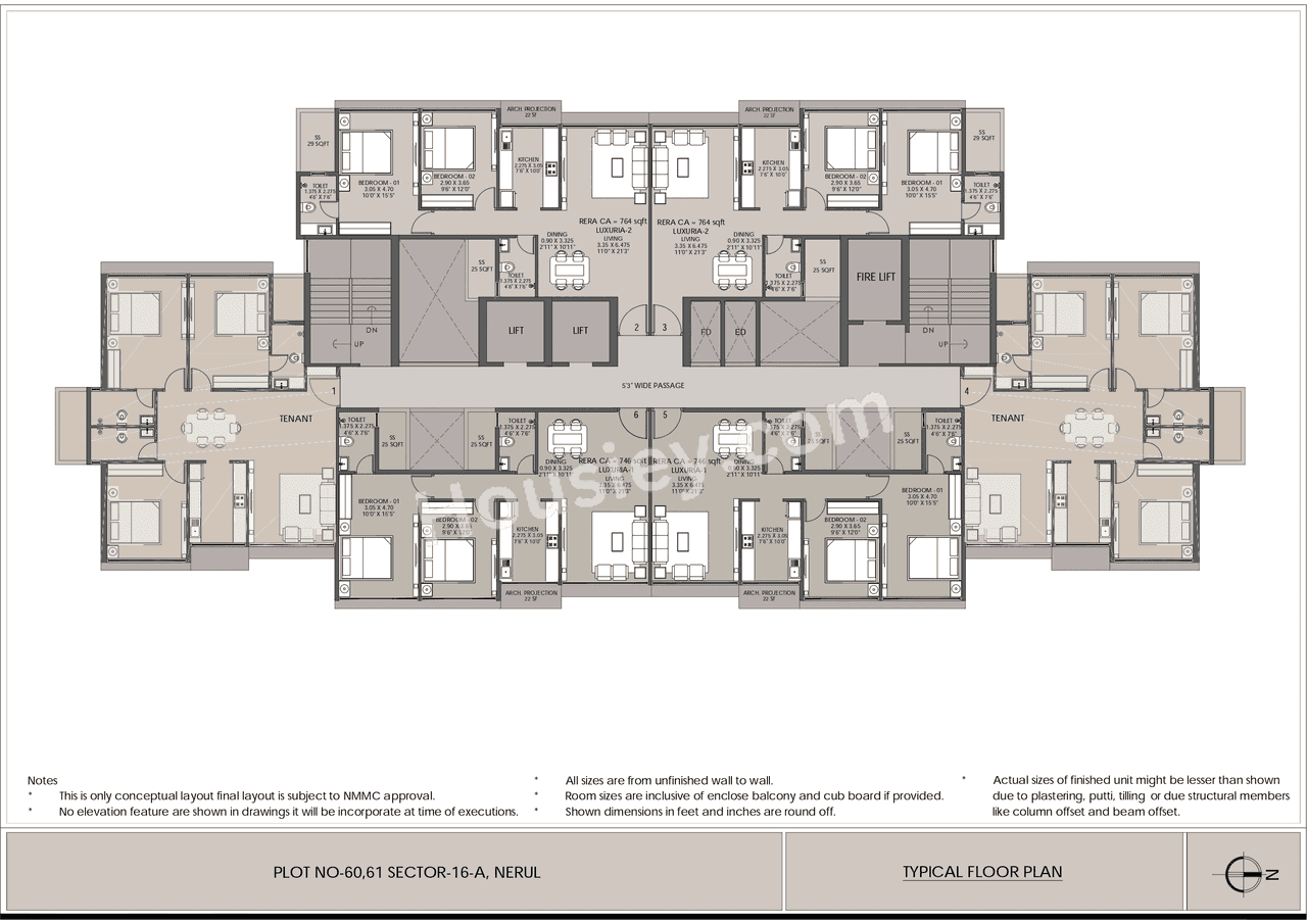 Platinum Sicily Floor plan 2