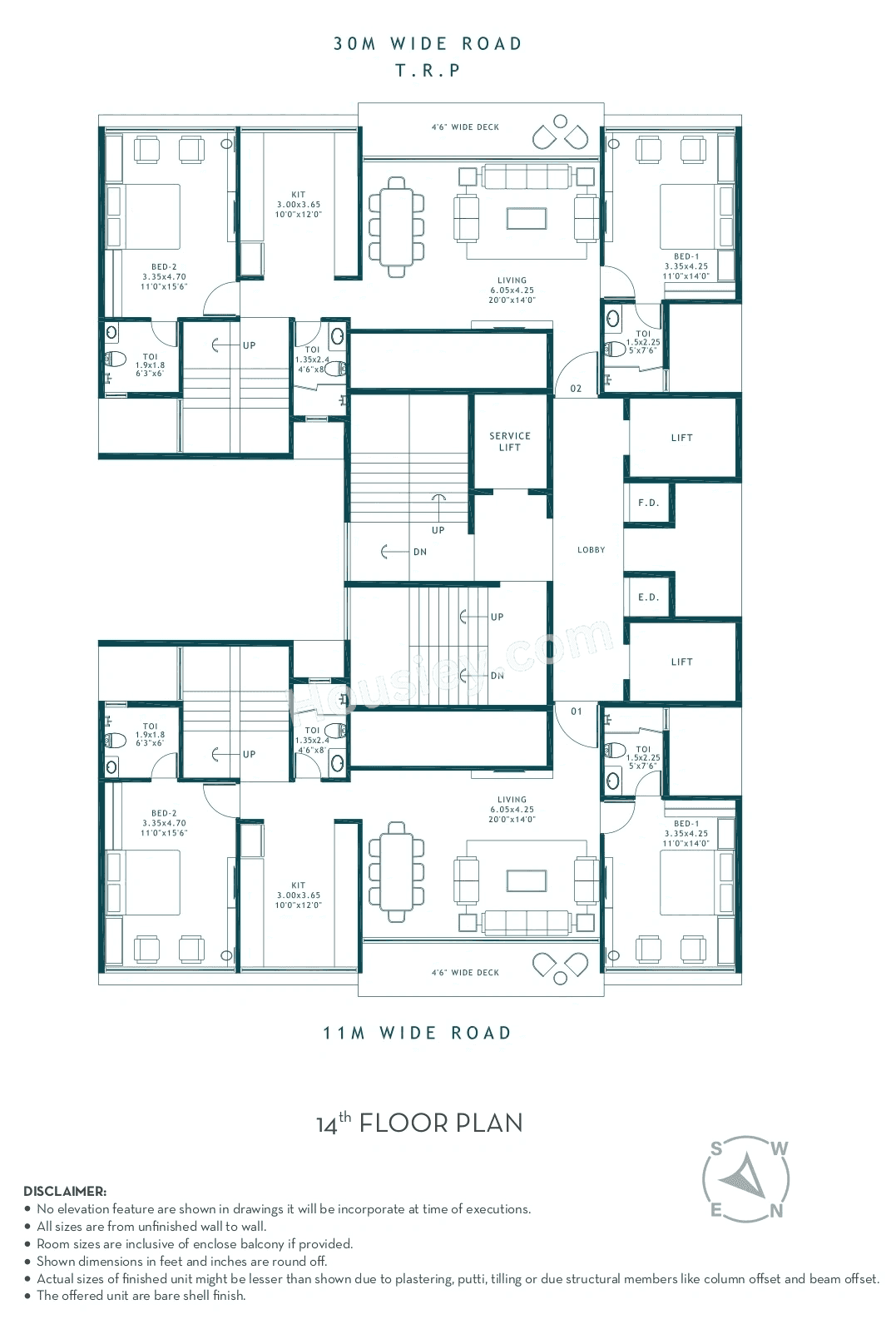 Platinum Westwoods Floor plan 1