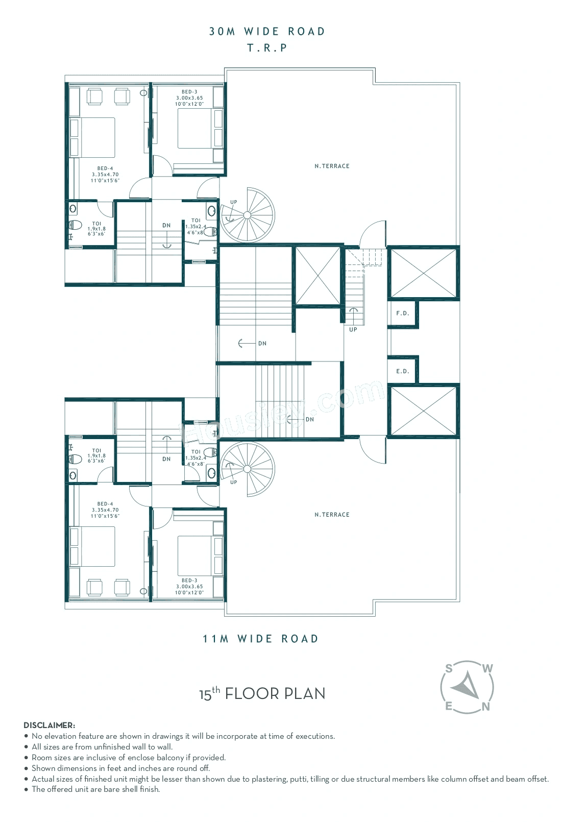 Platinum Westwoods Floor plan 2