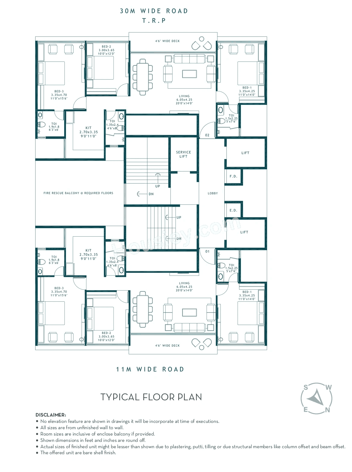 Platinum Westwoods Floor plan 3