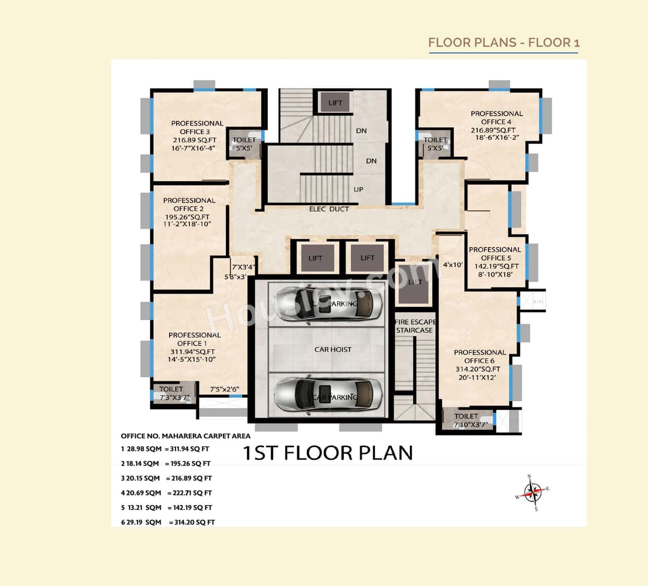 Podar Avanta Heights Floor plan 1