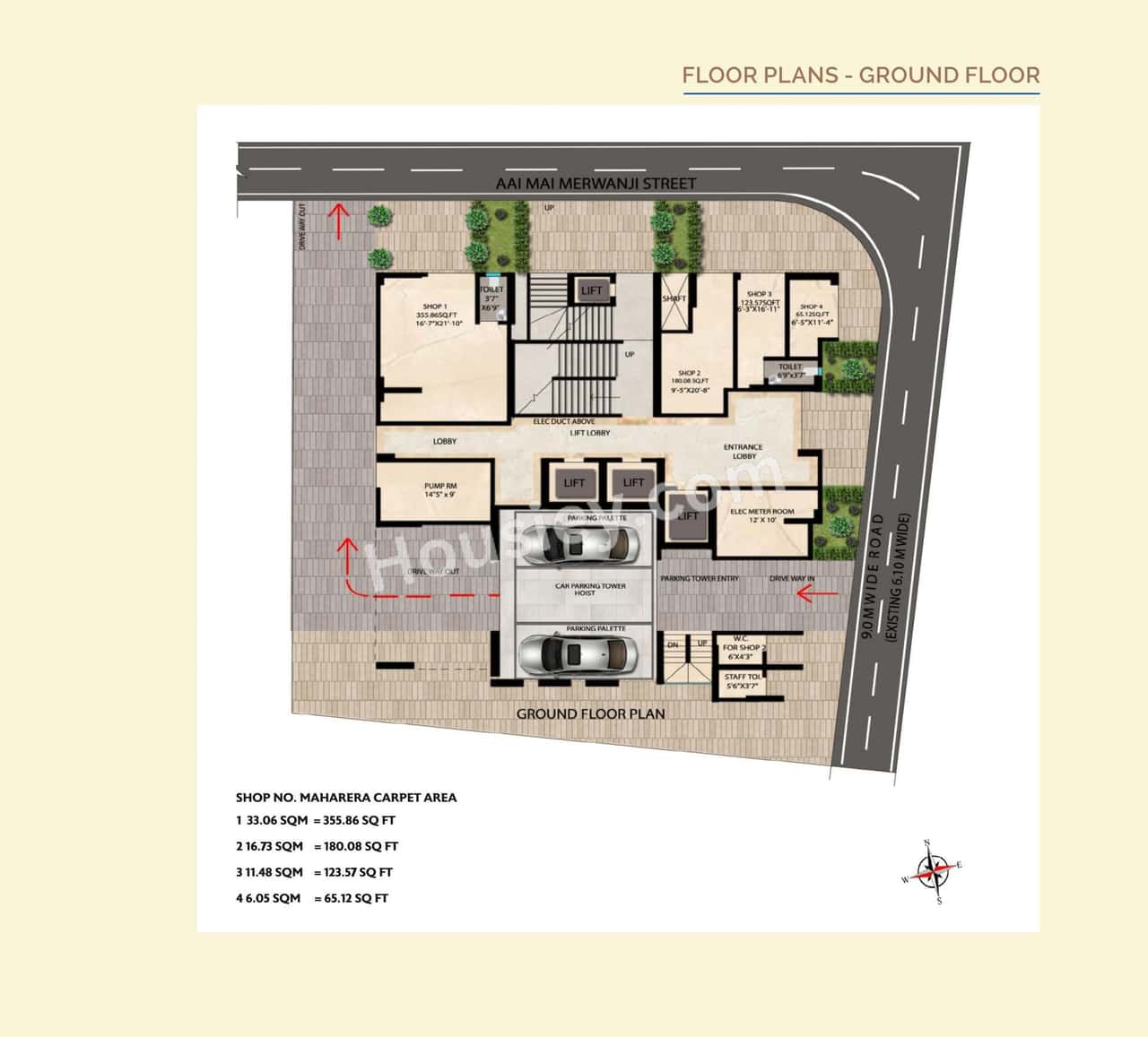 Podar Avanta Heights Floor plan 4