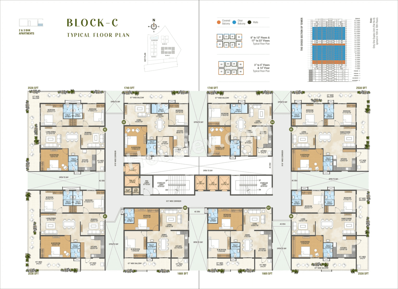 Pragathi Green Woods Floor plan 3