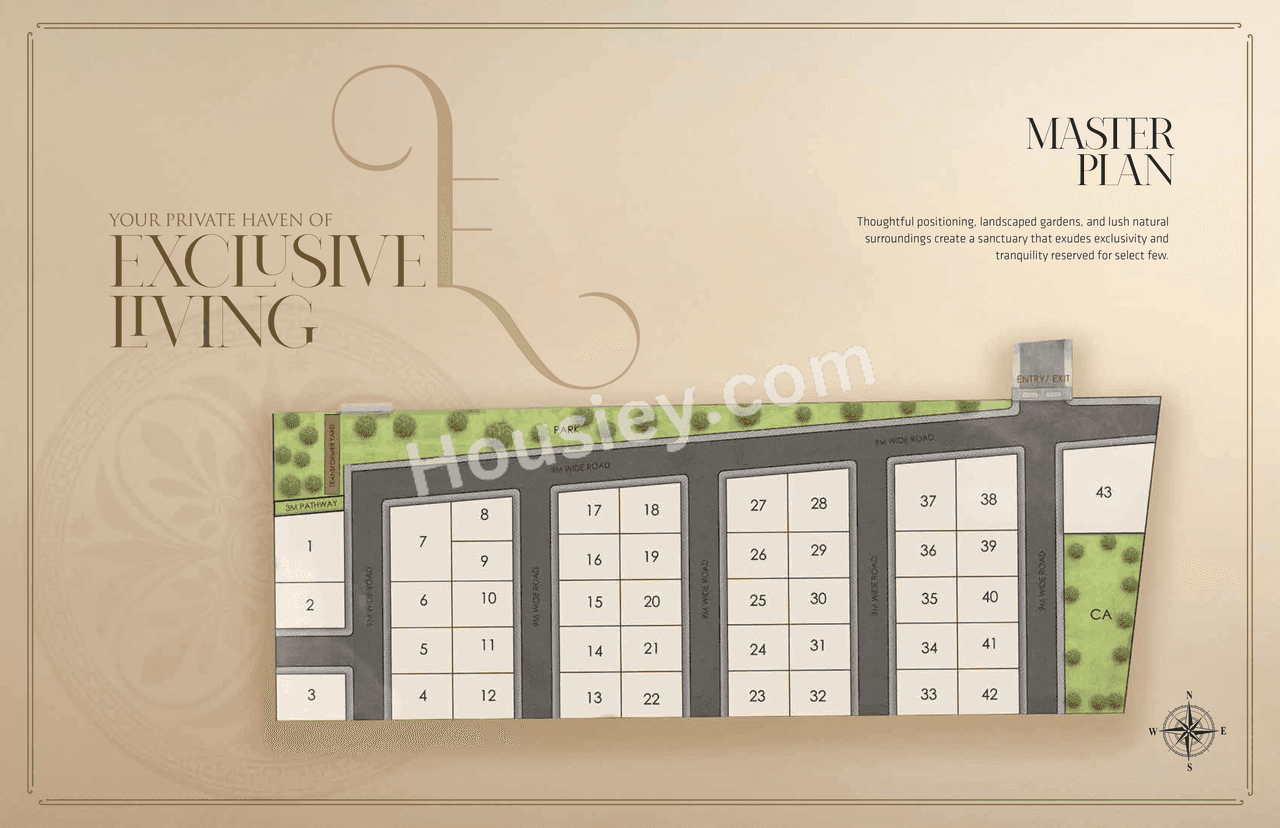 Preeti Aarna Ville Floor Plan