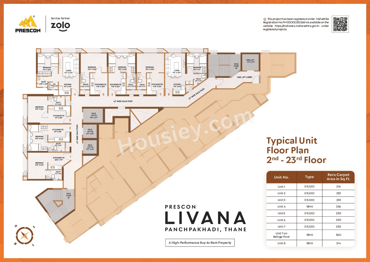 Prescon Livana Floor plan 2