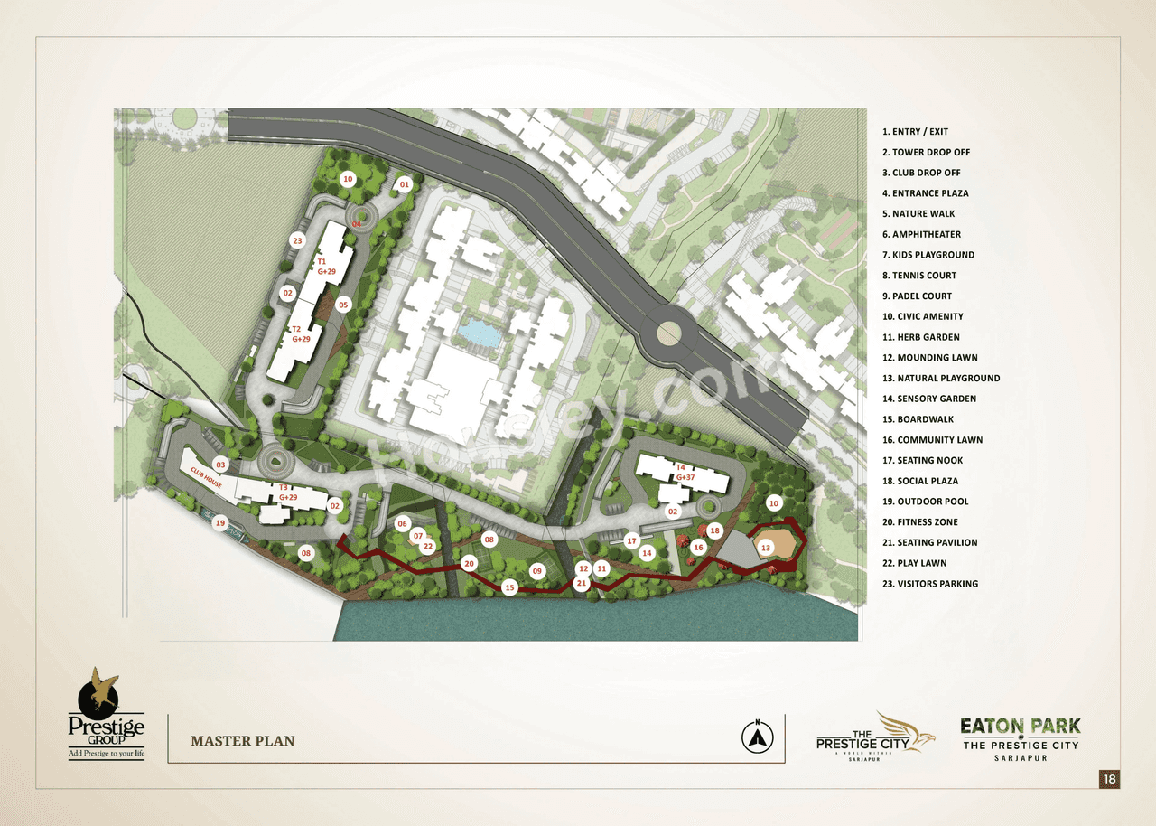 Prestige Eaton Park Floor plan 2