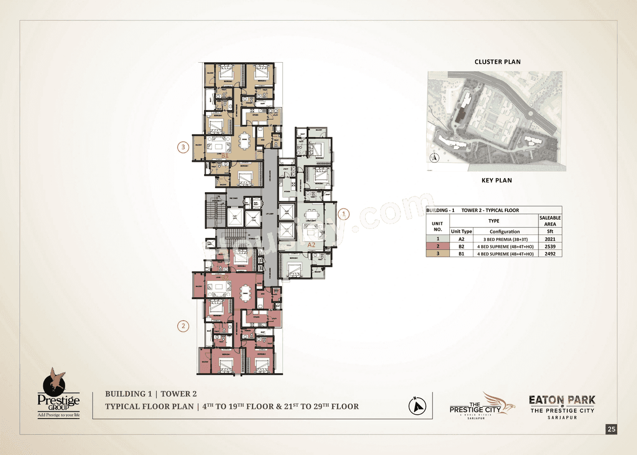 Prestige Ethan Floor plan 2