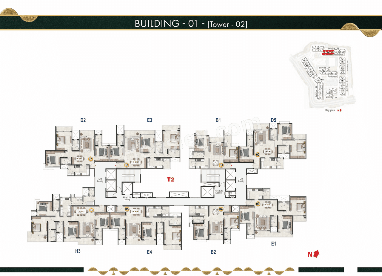 Prestige Evergreen Park Floor plan 2