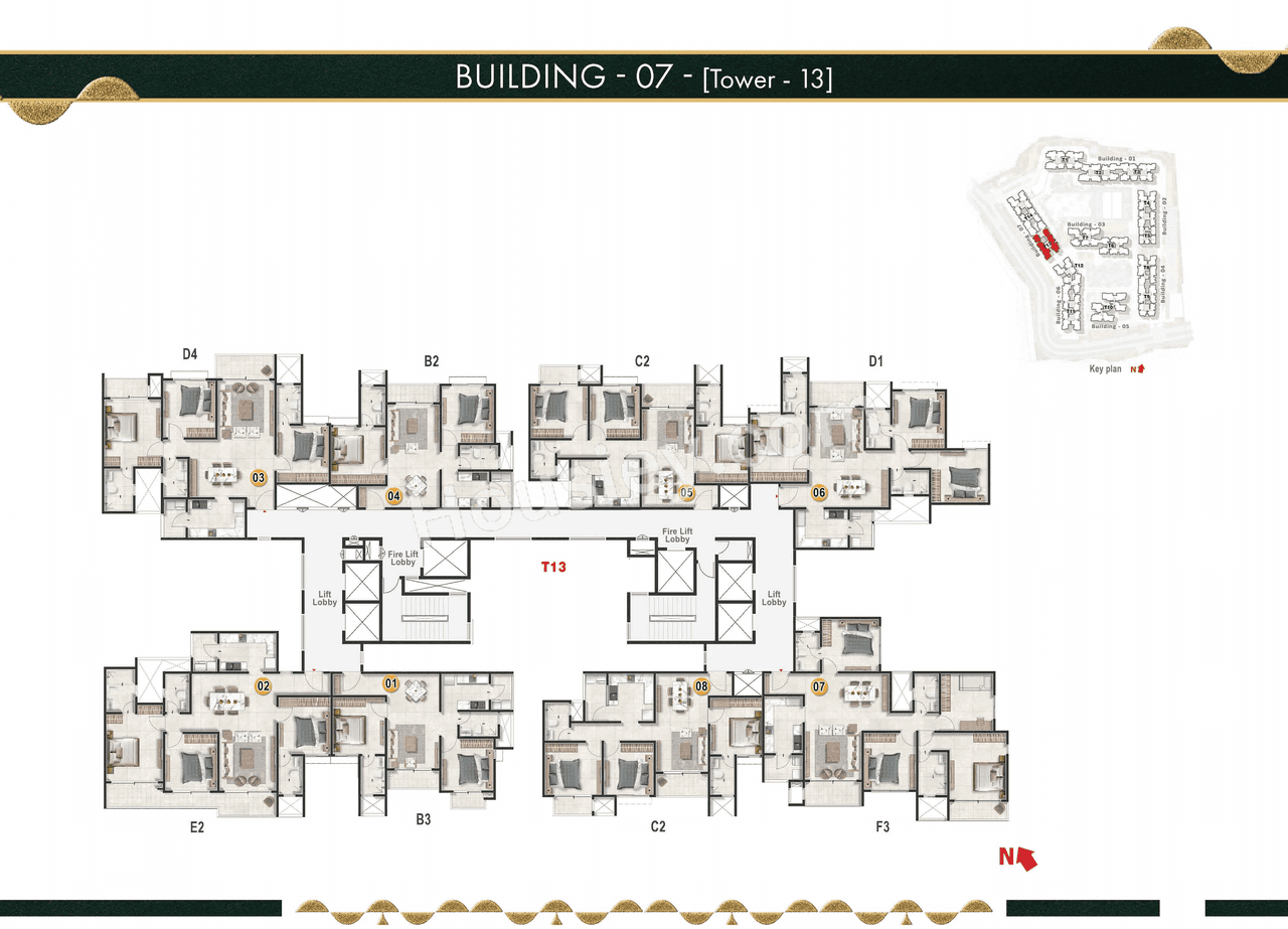 Prestige Evergreen Park Floor plan 13