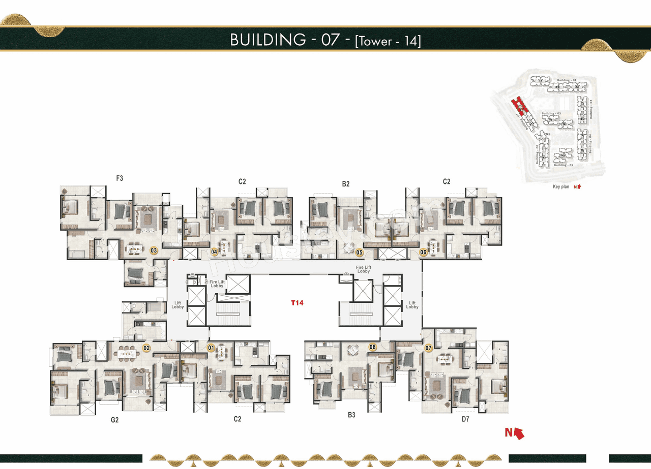 Prestige Evergreen Park Floor plan 14