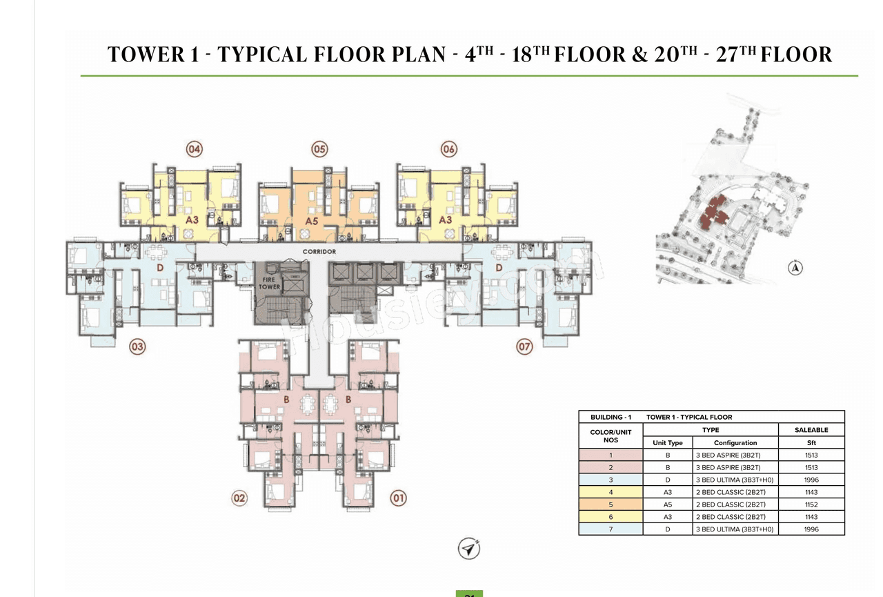 Prestige Fernvale Floor plan 3