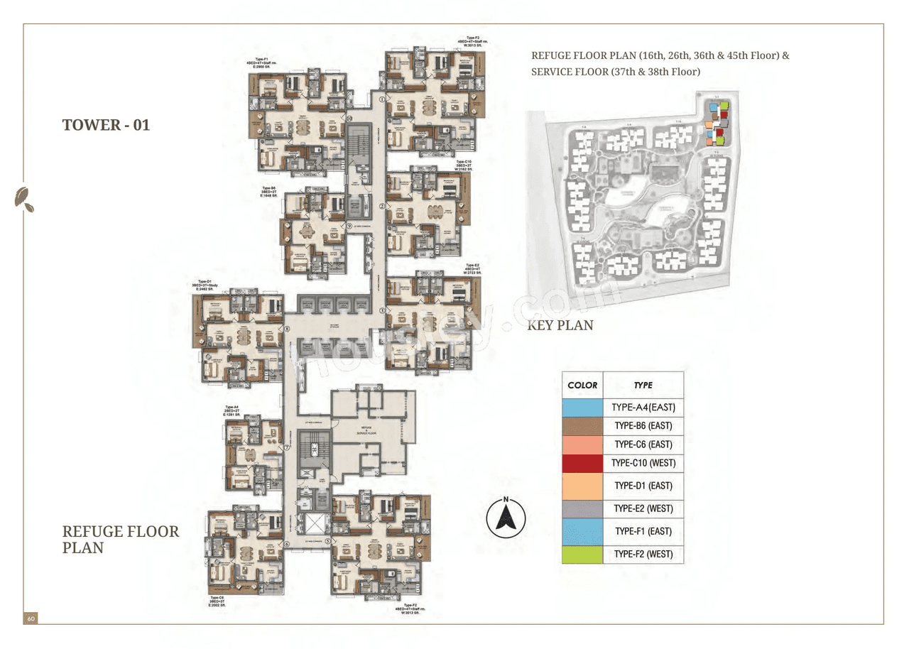 Prestige Golden Grove Floor plan 1