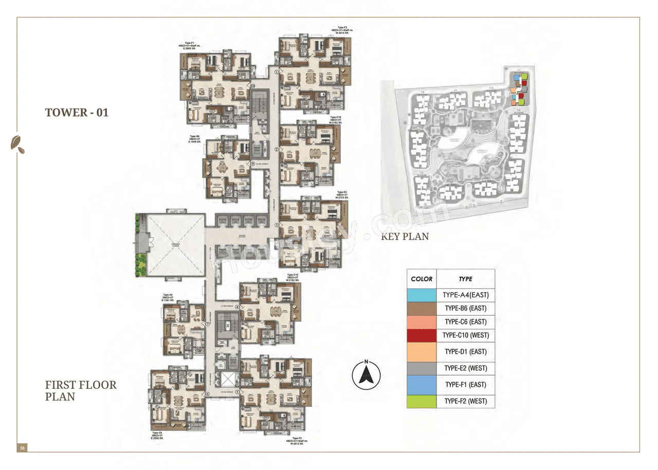 Prestige Golden Grove Floor plan 2