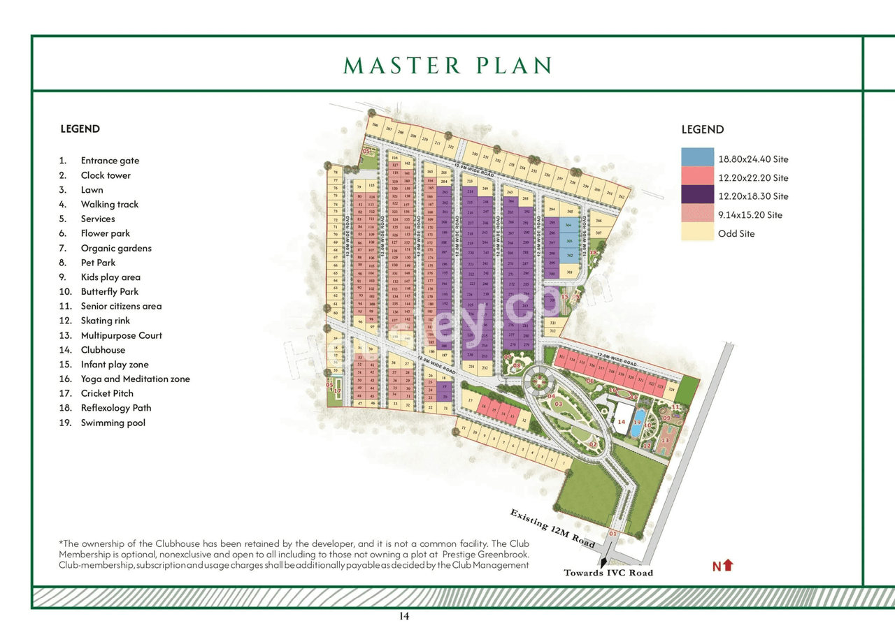 Prestige Greenbrook Master Plan