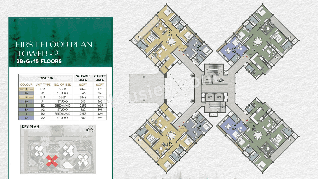 Prestige Pine Forest Floor plan 2