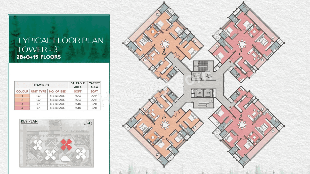 Prestige Pine Forest Floor plan 3