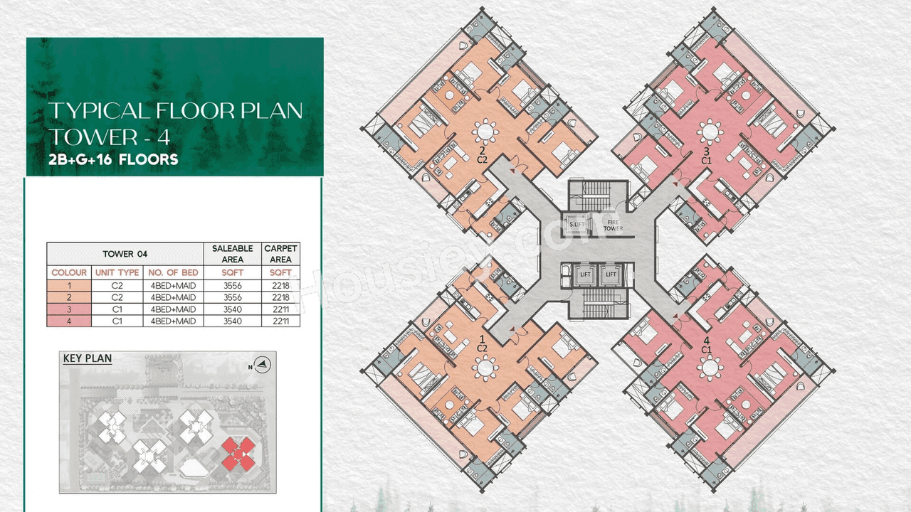 Prestige Pine Forest Floor plan 4