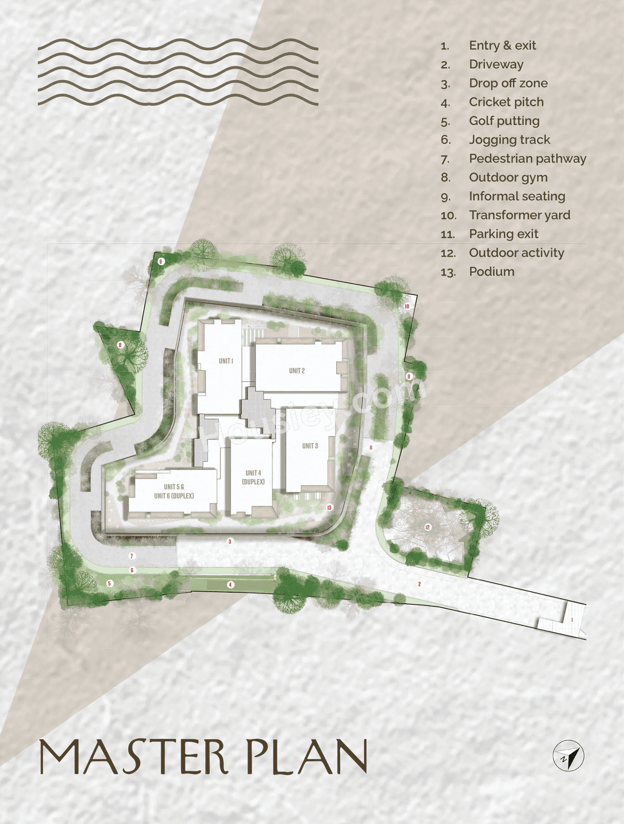 Prestige Rainbow Waters Floor plan 1